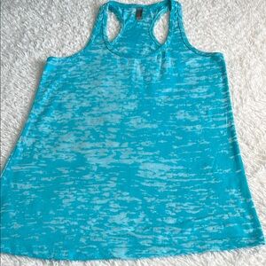 Women's Blue Tank Top. Size M